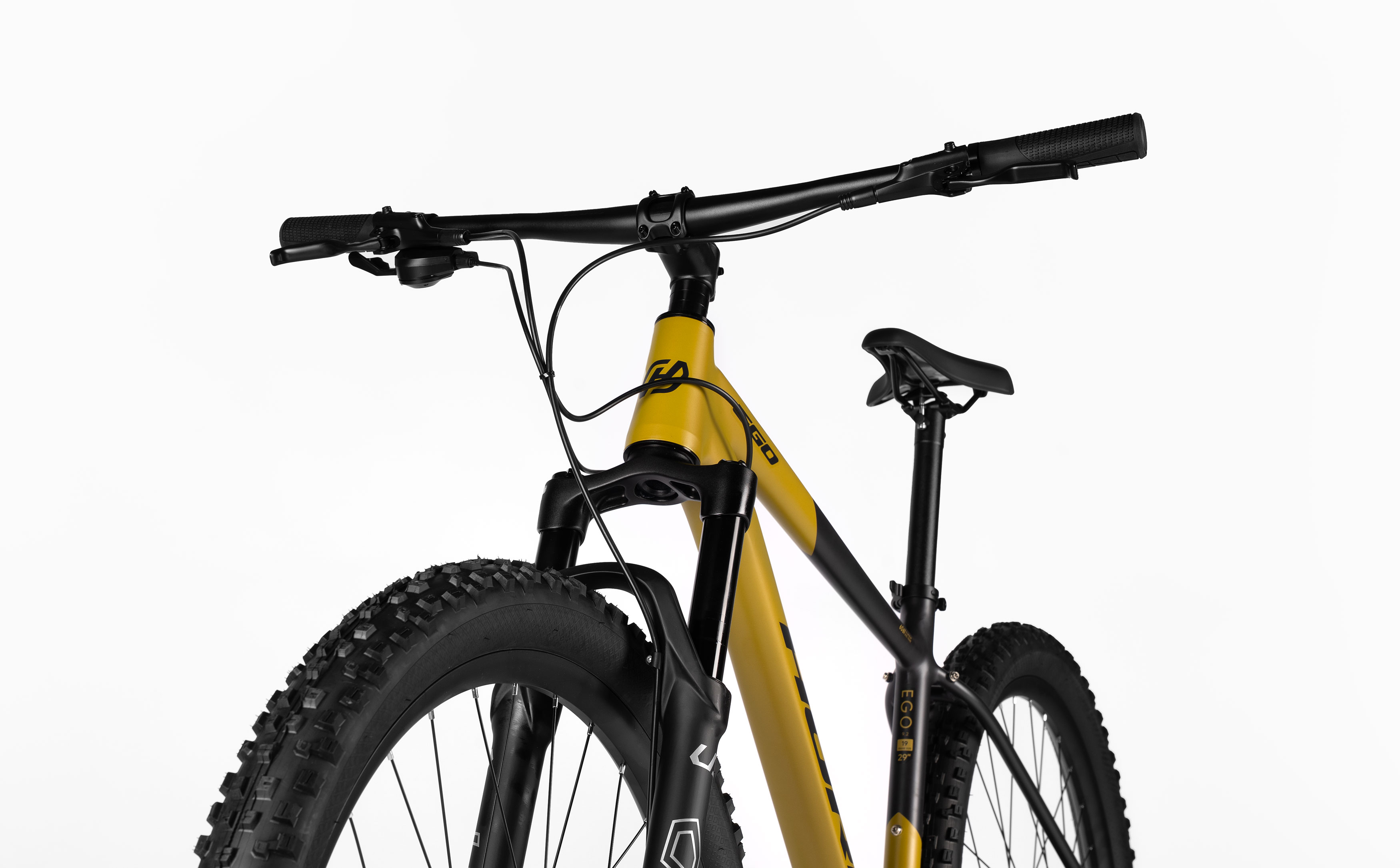 Велосипед HORH EGO AIR 9.2 29" (2026) Black-Gold