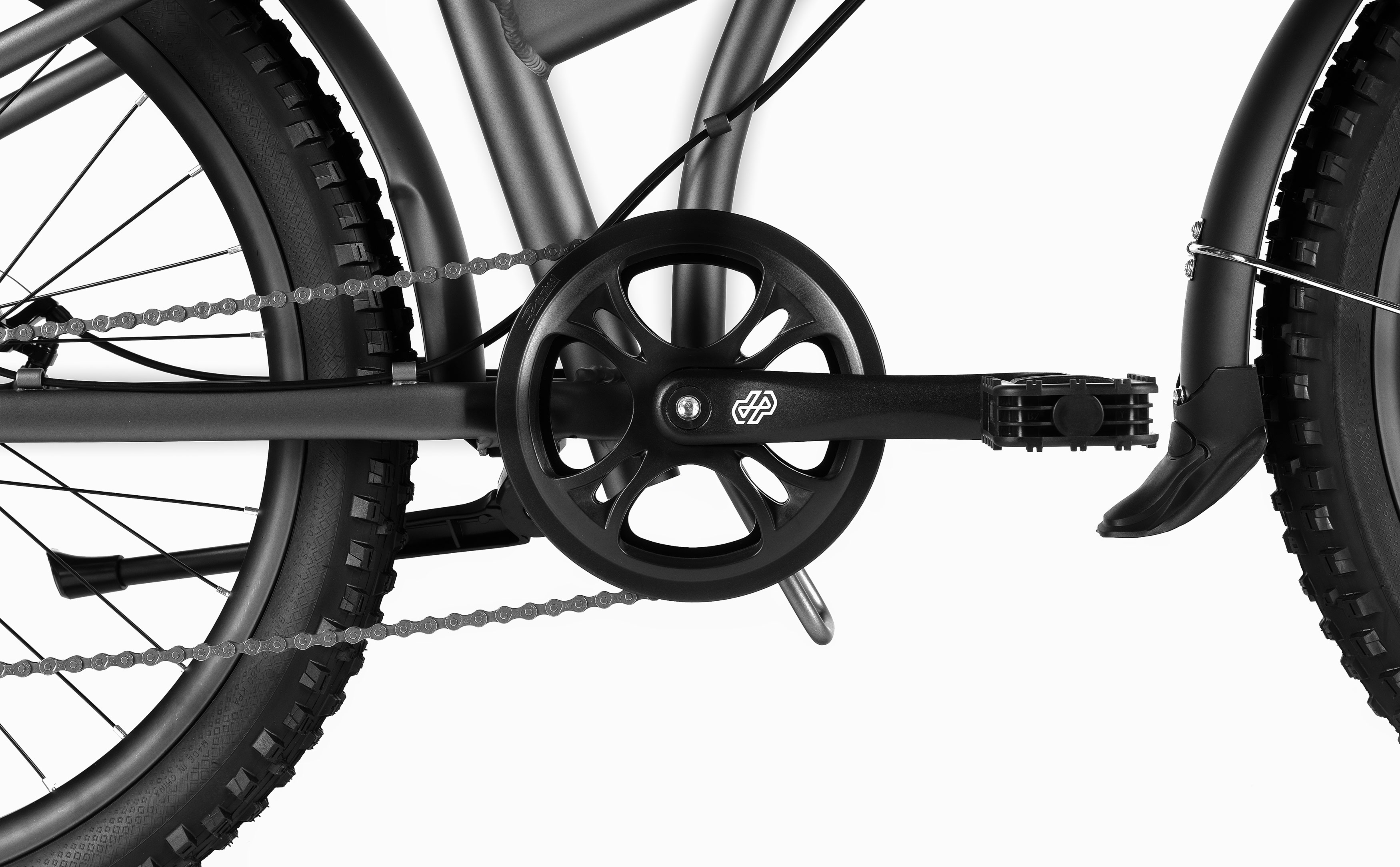 Велосипед HORH NEMO FAT 8SP MD 24" (2026) Dark Grey