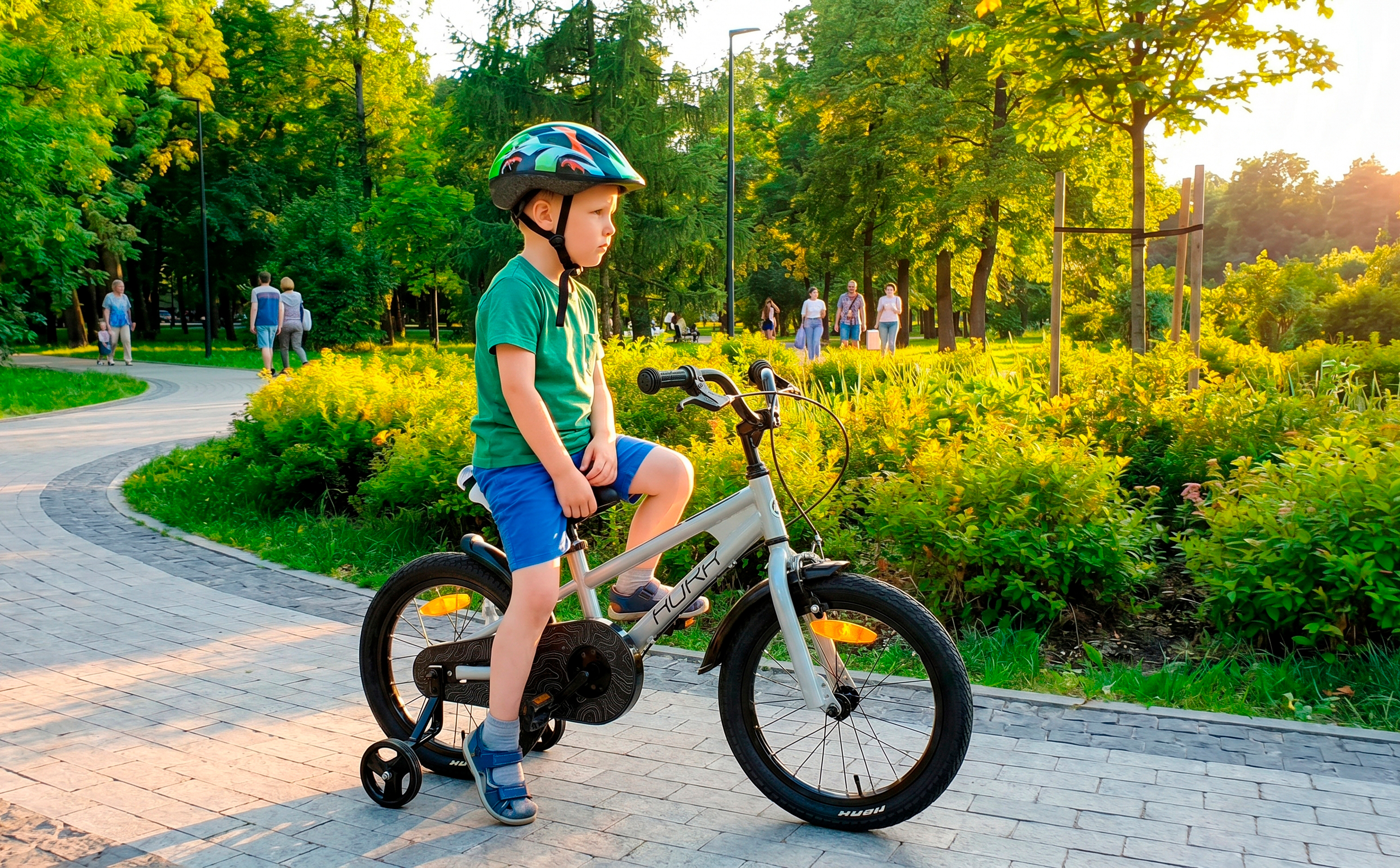 Велосипед HORH HAPPY 16" (2026) Grey-Black