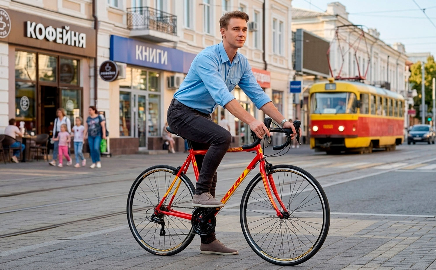 Велосипед HORH HIGHWAY (2026) Red-Orange
