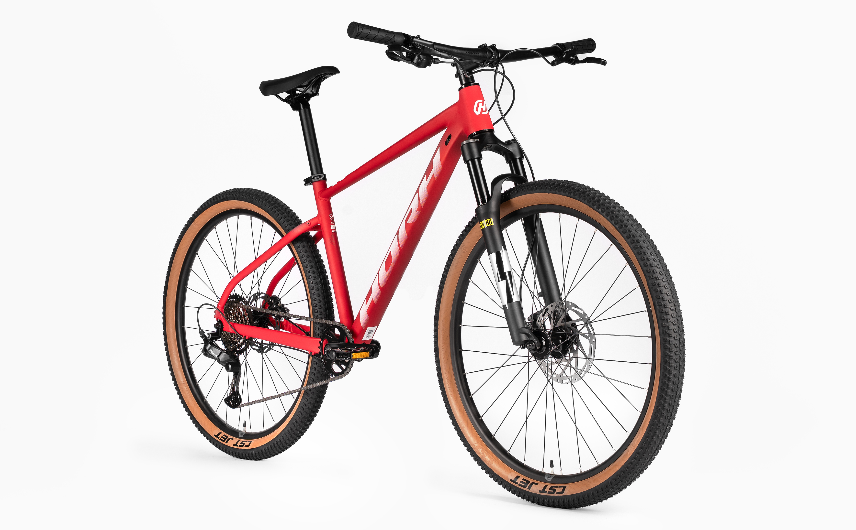 Велосипед HORH Q7 ESSA 27,5" (2026) Red-White