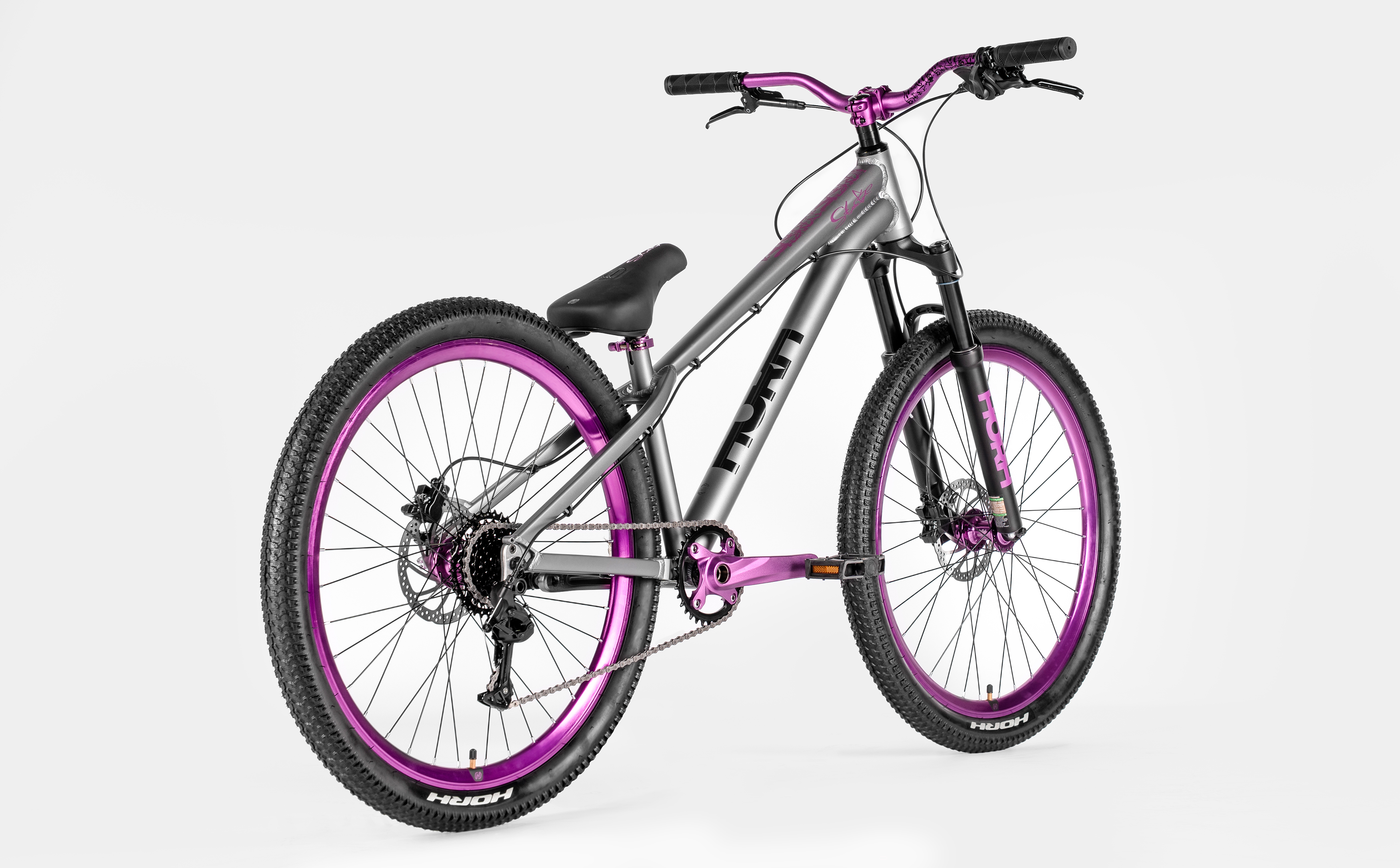 Велосипед HORH STAKE 6.1 (2026) Dark Grey-Purple