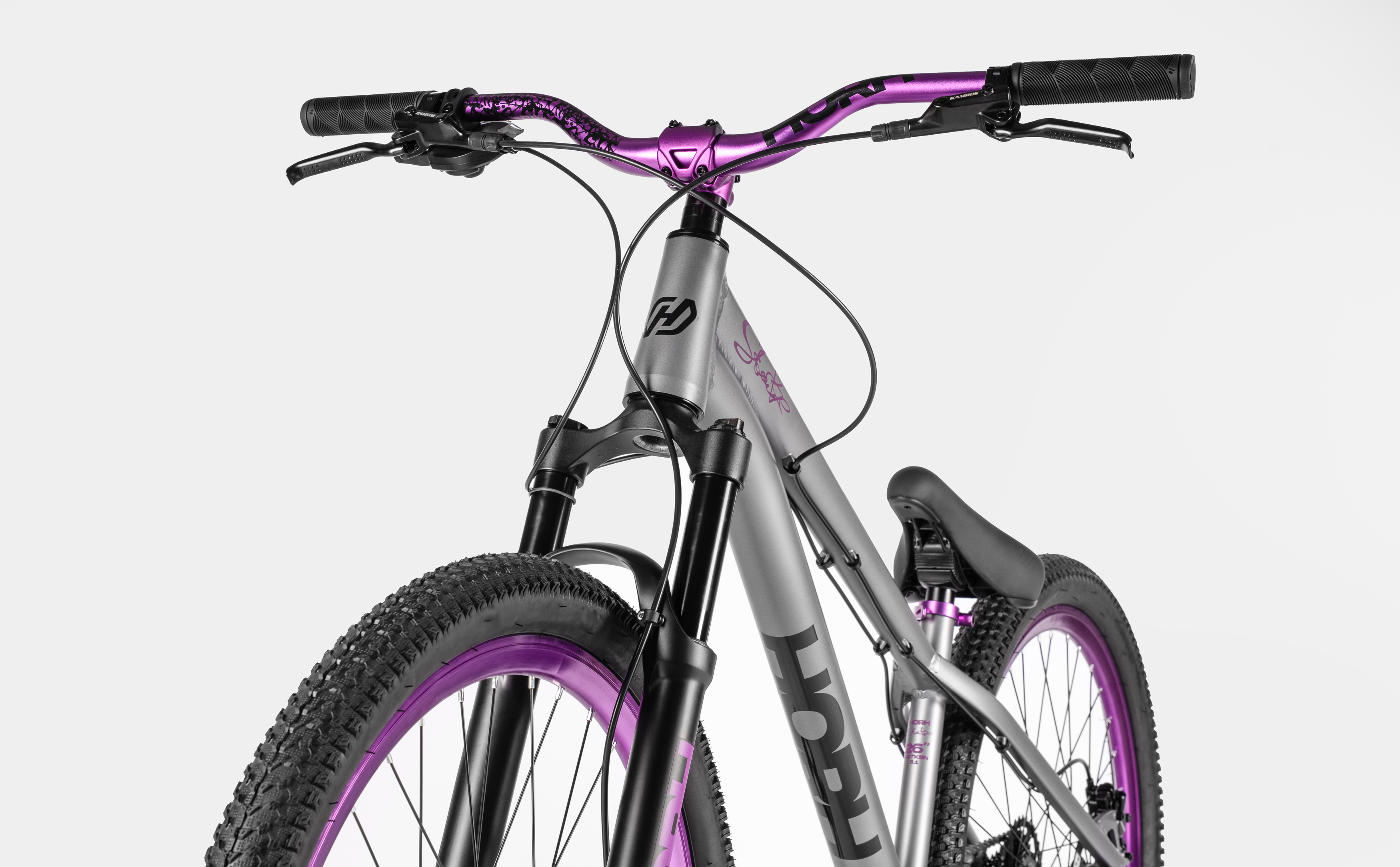 Велосипед HORH STAKE 6.1 (2026) Dark Grey-Purple